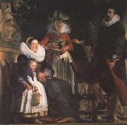 Jacob Jordaens The Artst and his Family (mk45) Sweden oil painting reproduction